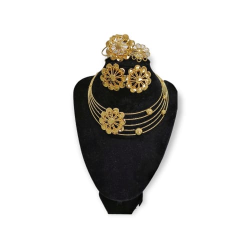Gold Plated Costume Jewelry Set