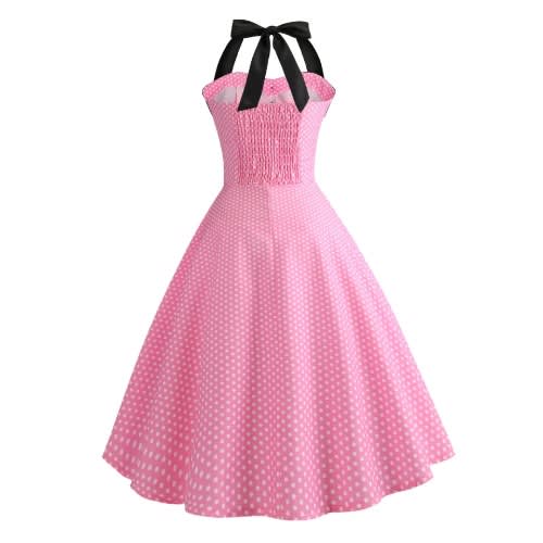 Women's Midi Dress - Pink