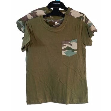2 Piece Plain And Combo Tshirt