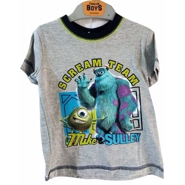 Printed Shortsleeve Tshirt - Grey
