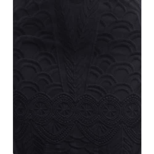 Boutique Mech Panelled Strappy Midi Dress - Black