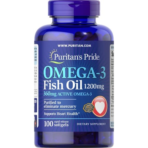 Omega 3fish Oil 1200mg By 100