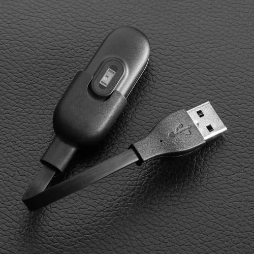 Usb Charging Cable Dock Charger For Mi Band 3 - Black