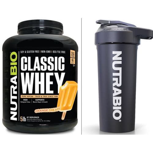 Nutrabio Whey Protein Classic Orange - 5 Lbs
