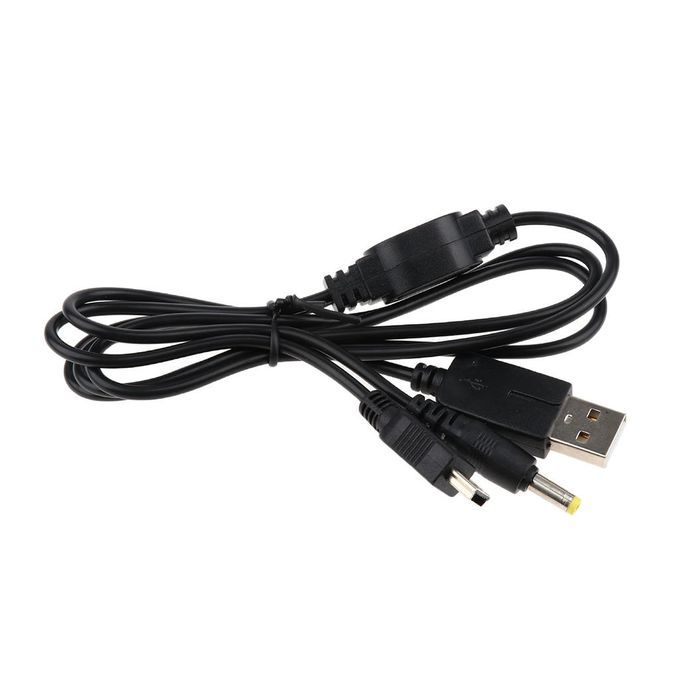 2 In 1 USB 20 Charger Charging Cable Data Transfer Wire For PSP 2000