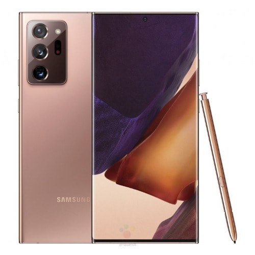 Note 20 Ultra- Hybrid Dual-256gb Rom-12gb Ram-4g Lte-108mp-6.9''-4500mah-fingerprint-mystic bronze