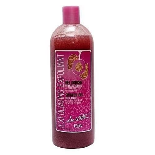 So White Exfoliating Shower Gel Scrub - 954ml