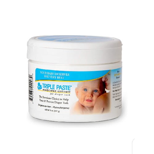 Medicated Ointment For Diaper Rash - 8 Ounce - White