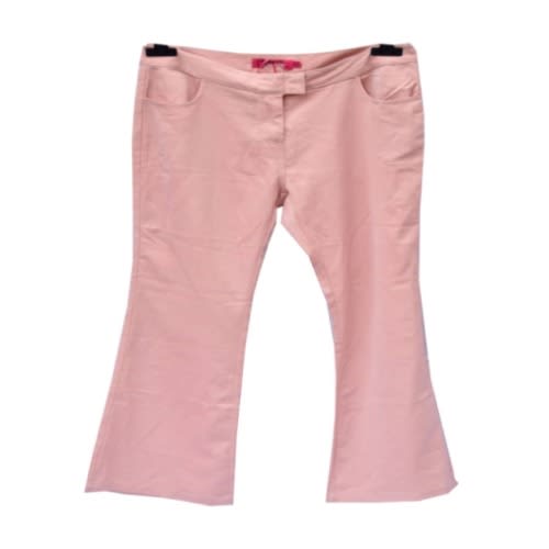 Ladies' Wide Leg Trousers - Pink