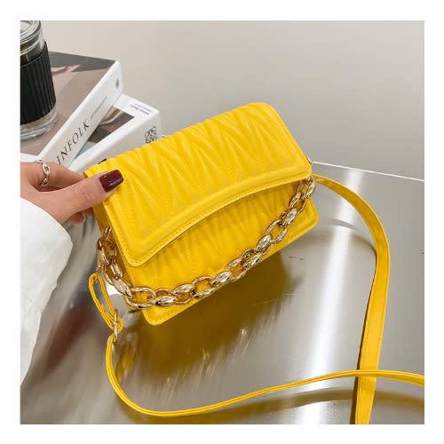 Trendy Classy Bag- Yellow