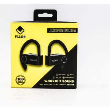 Villaon True Wireless Sport Earpiece Vb672 - Black