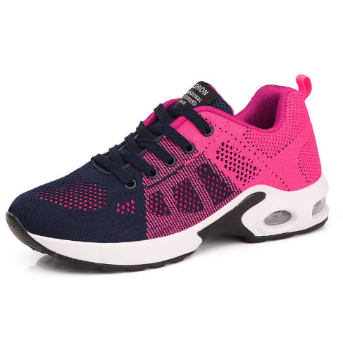 Unisex Sports Sneakers - Black Pink