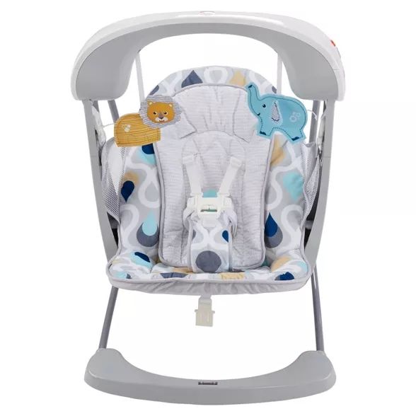 Deluxe Take-Along Swing & Seat - Joyful Drops