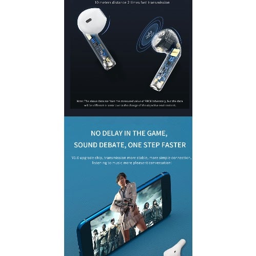 Pro 8 Hifi Sound Quality Headset With Led Display Earphones Headset Tws 5.0 Wireless Earpo
