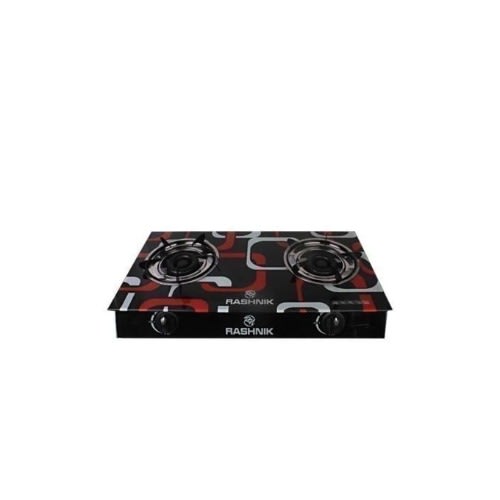 Double Burners Glass Top Gas Cooker