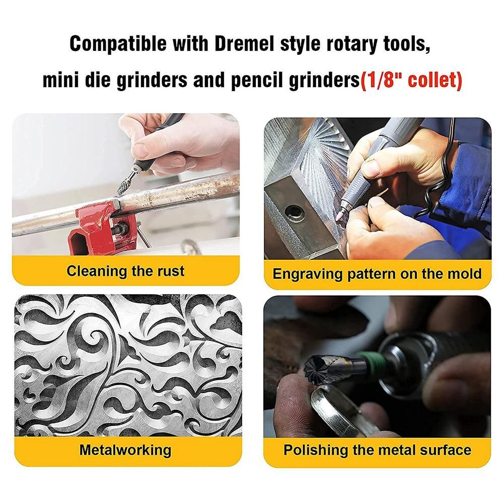 10Pcs Tungsten Carbide Set and 20Pcs HSS Router Bit Set