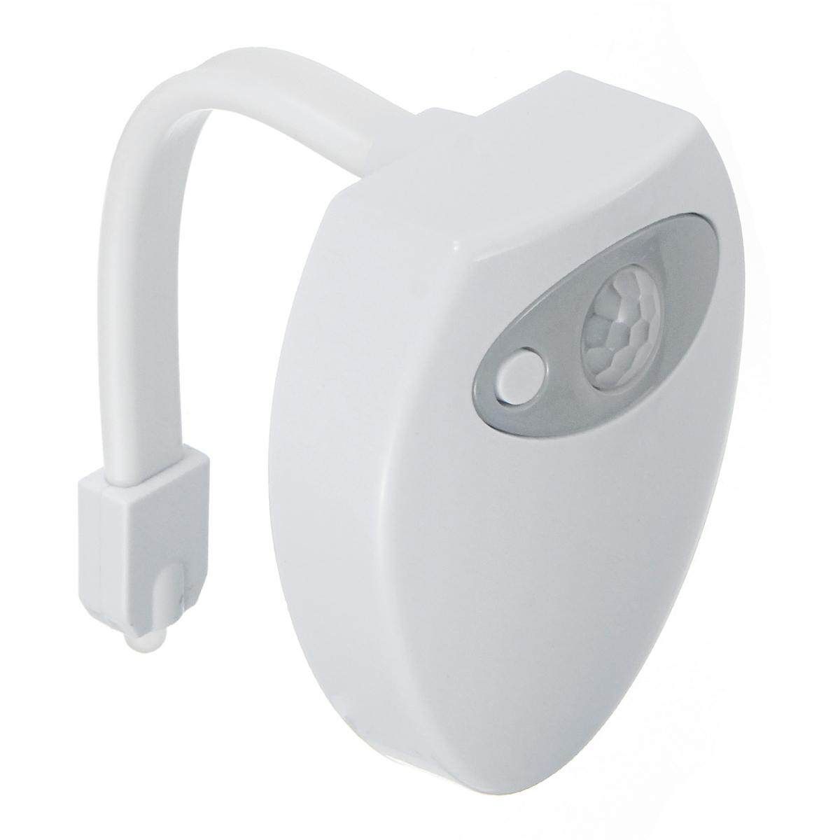 Toliet Bowl Light With Colors Changing PIR Motion Sensor Toilet Seat LED Nightlight USB Rechargeable