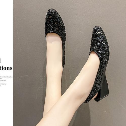 Baotou Sandals Women's Wedge Slip Soft Bottom Beach Jelly Shoes Black