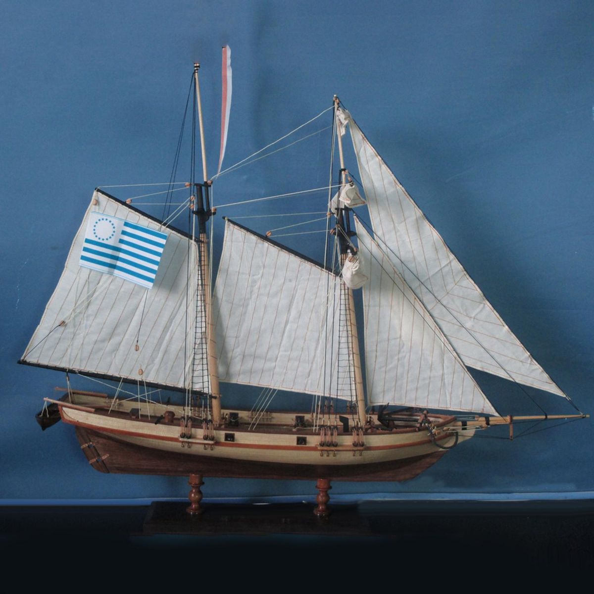 1:70 Scale 3D Puzzle Sailing Boat Model Vessel Ship