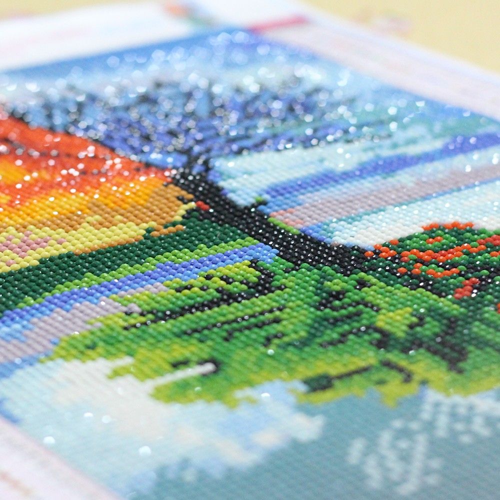 10 * 10 Inches/25 * 25cm DIY 5D Diamond Painting Kit
