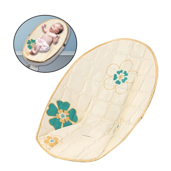 Electric Baby Bouncer Seat Pad Baby Rocking Chair Pad Soft Yellow