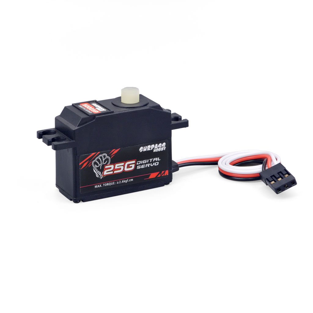 25G High Speed Torque Steering Servo Motor For 1:12 RC Car Boat Ship