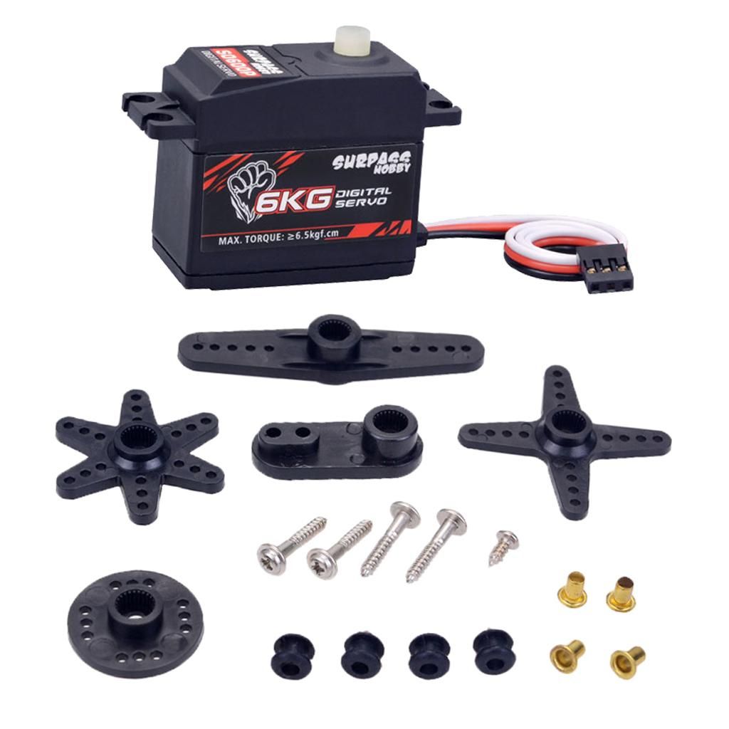 6KG Servo Motor For 1:10 RC Buggy Car Boat Ship  S0600P