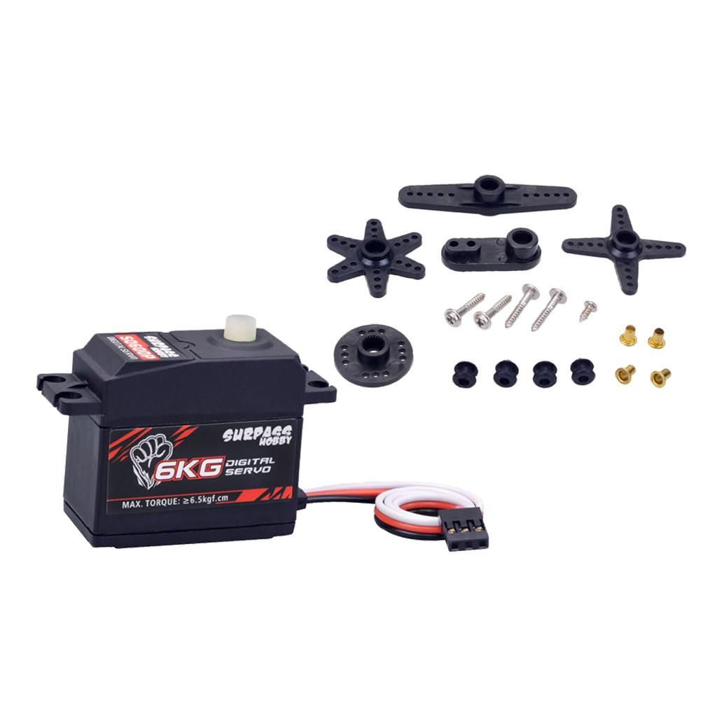 6KG Servo Motor For 1:10 RC Buggy Car Boat Ship  S0600P