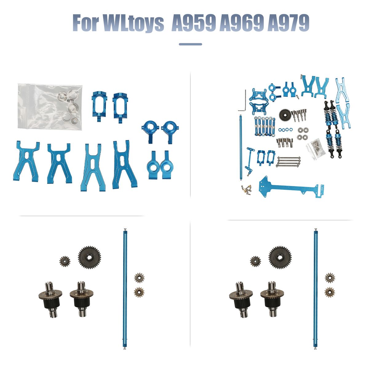 Metal Differential Gear Main Transmission For Wltoys A959