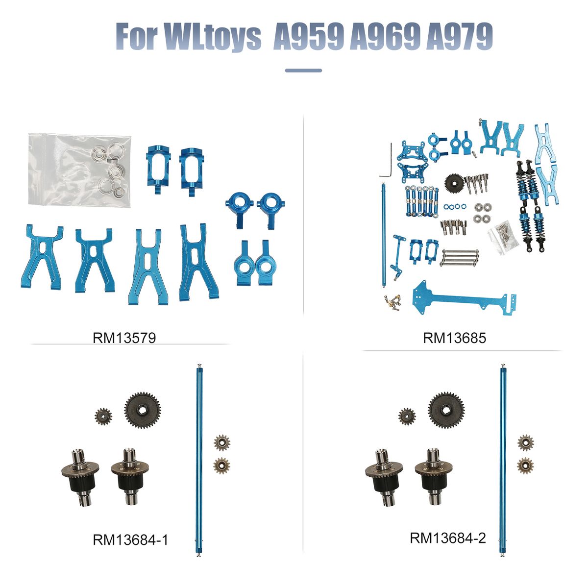 Metal Differential Gear Main Transmission For Wltoys A959