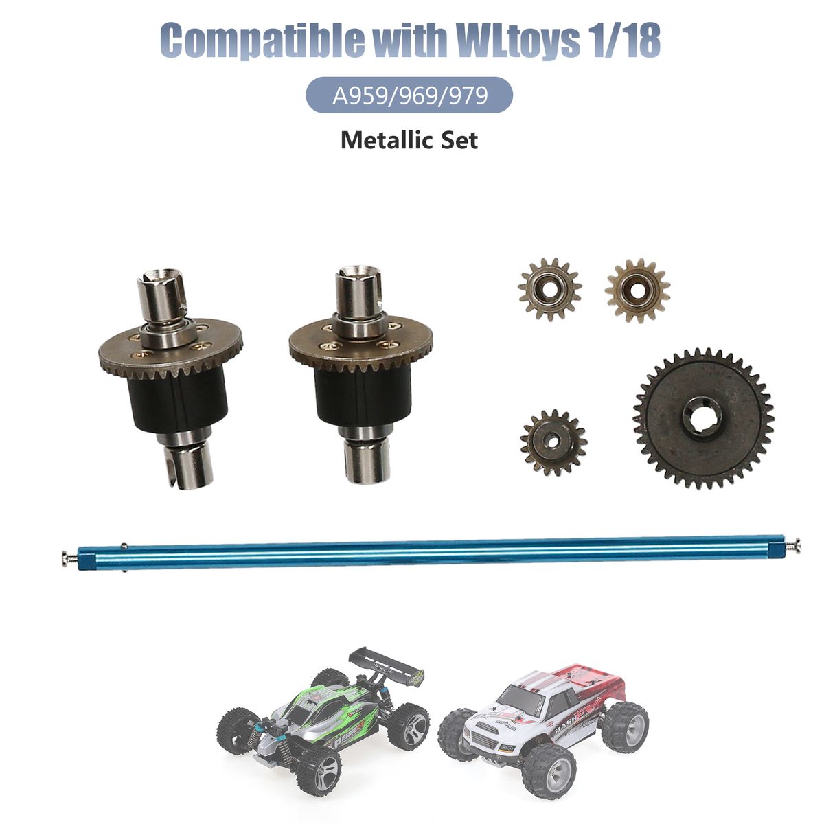 Metal Differential Gear Main Transmission For Wltoys A959