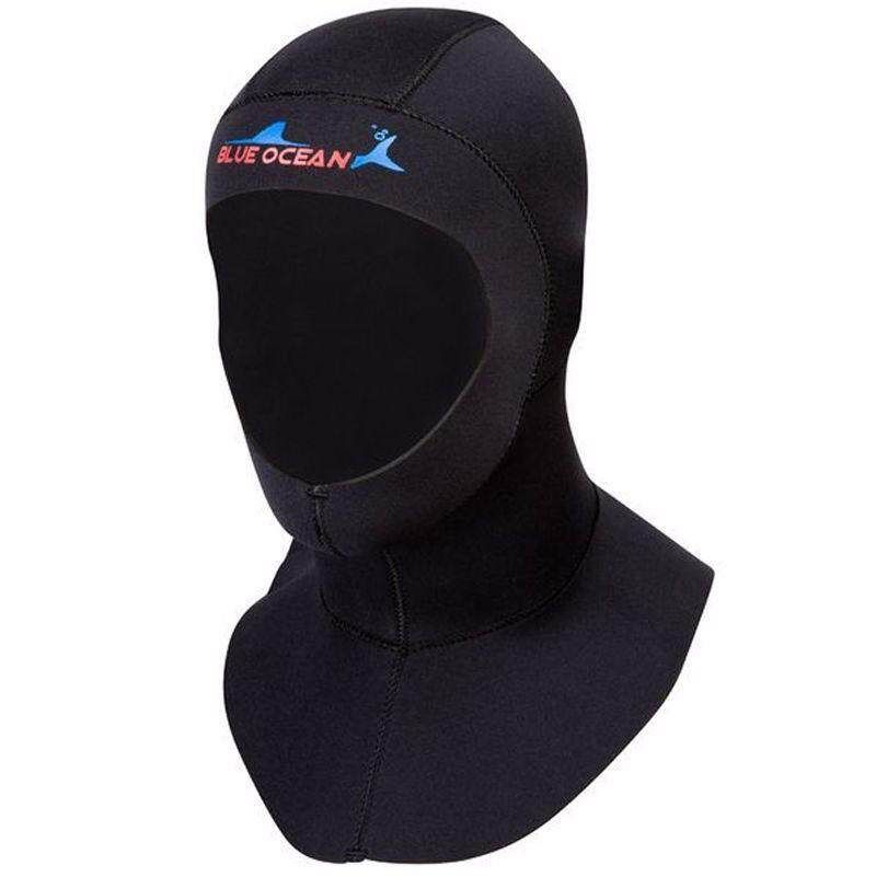Black 3mm Neoprene Scuba Water Sport Diving Hat Swim Hood Neck Cover Cap L L