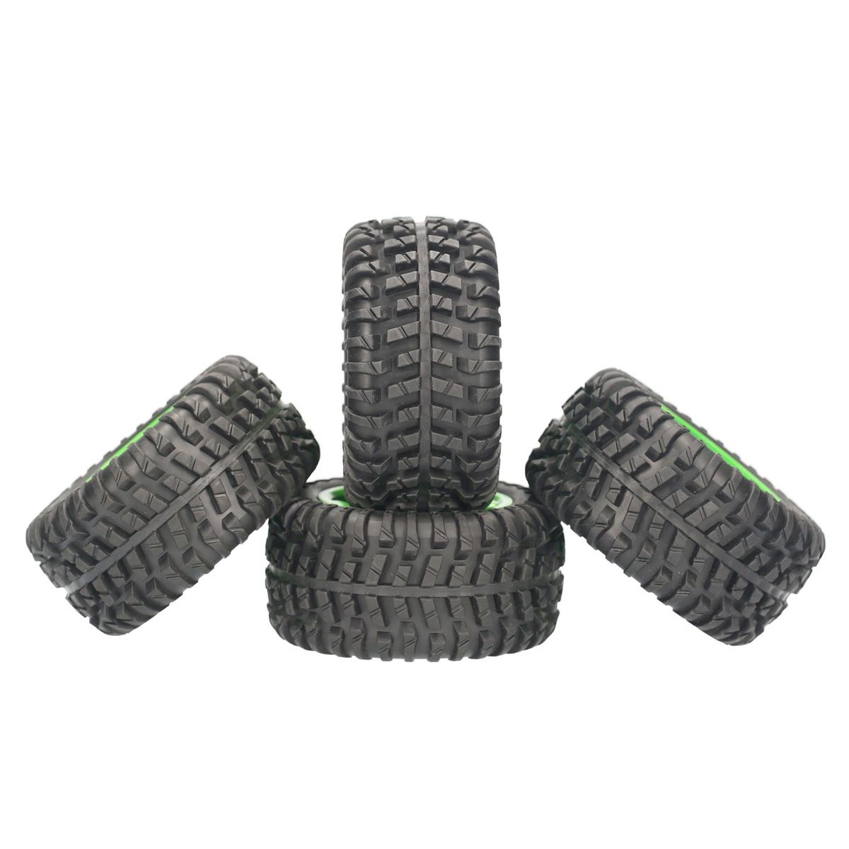 110mm RC Car Tires 4pcs 12mm Hex For 1/12  1/14 1/10 Rock