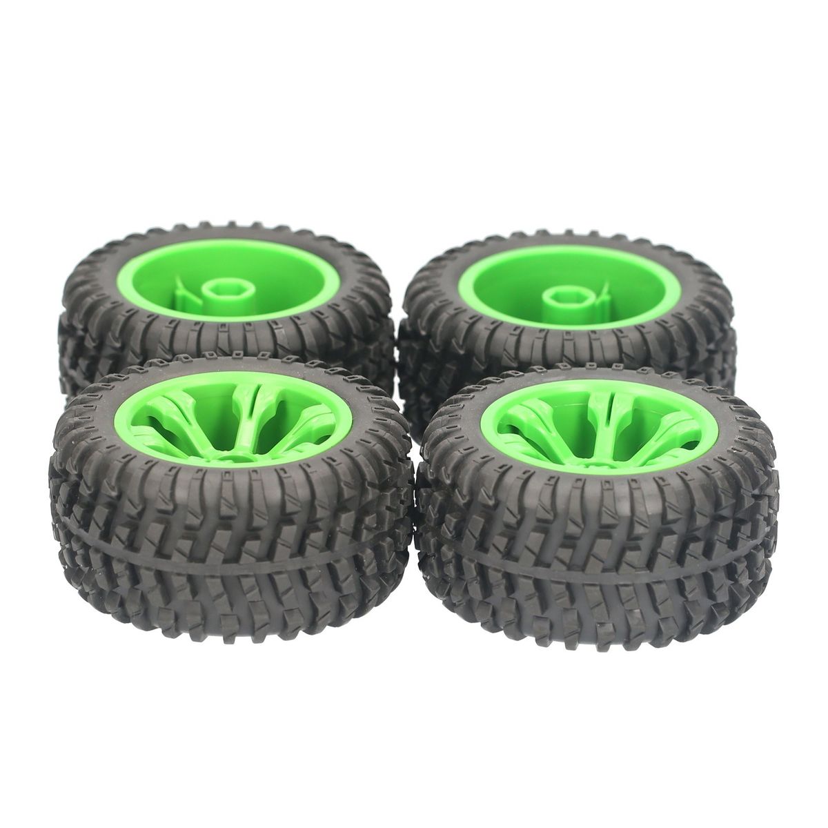 110mm RC Car Tires 4pcs 12mm Hex For 1/12  1/14 1/10 Rock