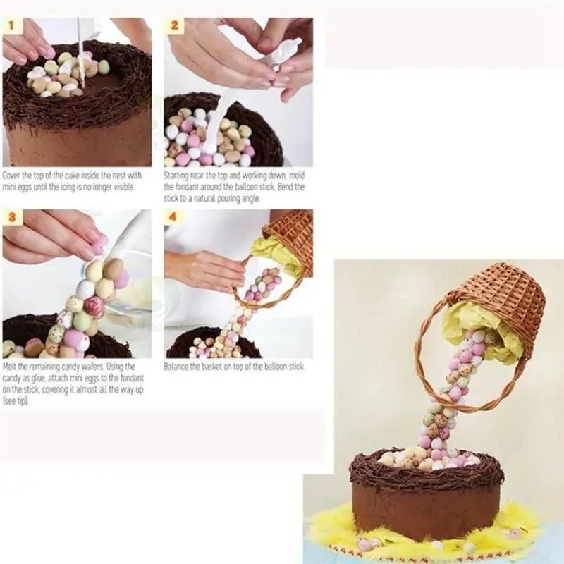 Cake Support Structure Frame Cake Pouring Kit Hanging Decorative Cake Stand Birthday Wedding Party DIY Cake Tools