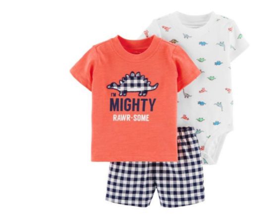 BABY BOY ROMPER SHORT AND TOP SET