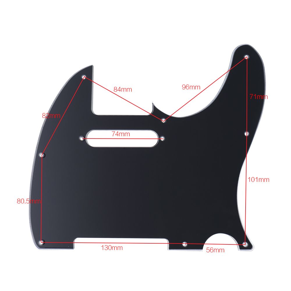 Pickguard Pick Guard 3Ply Construction For Fender Telecaster