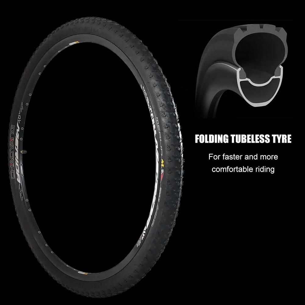 26 x 1.95 Folding Road Bike Tire Puncture Protection Tyre 120 TPI Mountain Bike Tubeless Tire Ultralight Cycling Tyre Vacuum Tire
