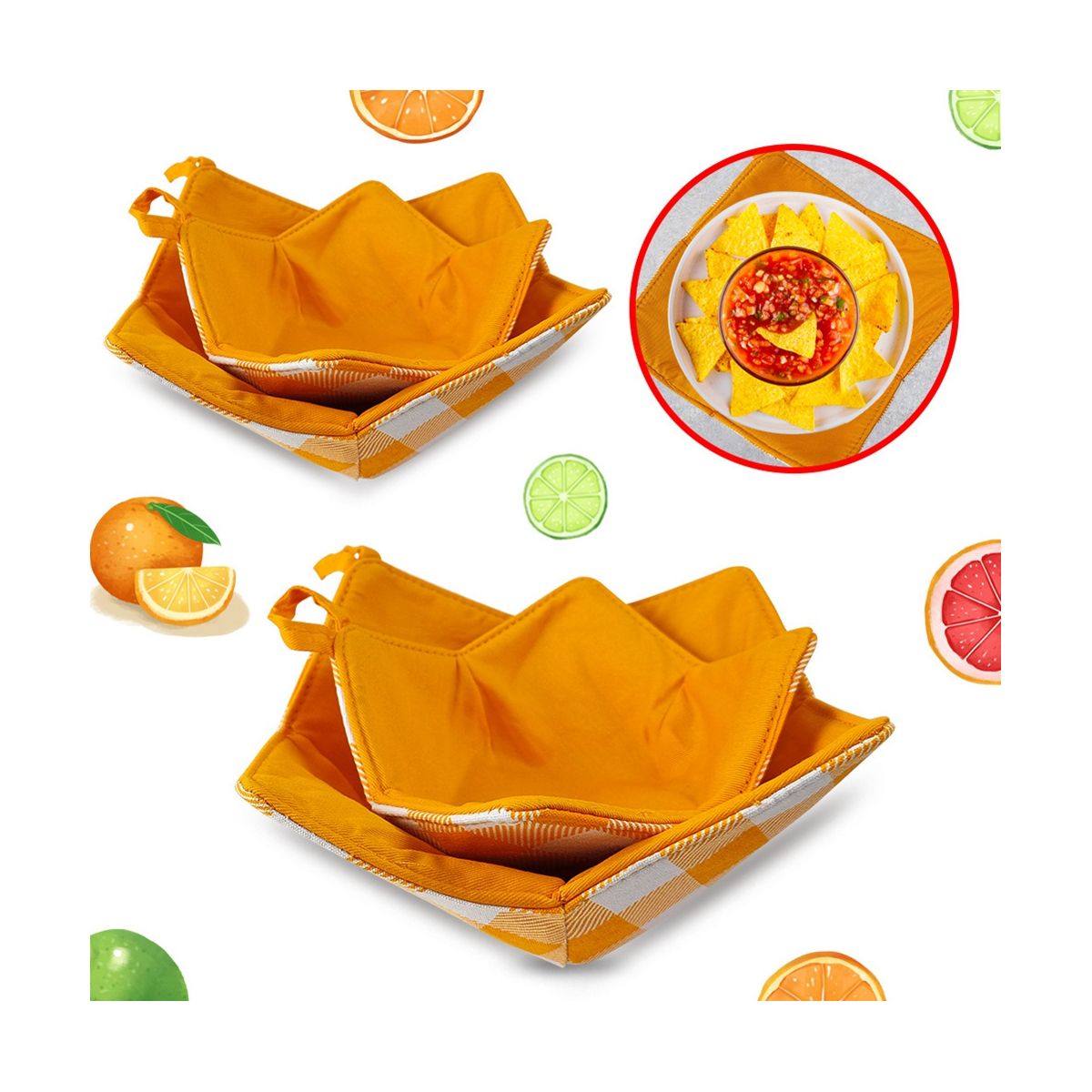 2PCS Microwave Safe Hot Dish Rack Set Microwave