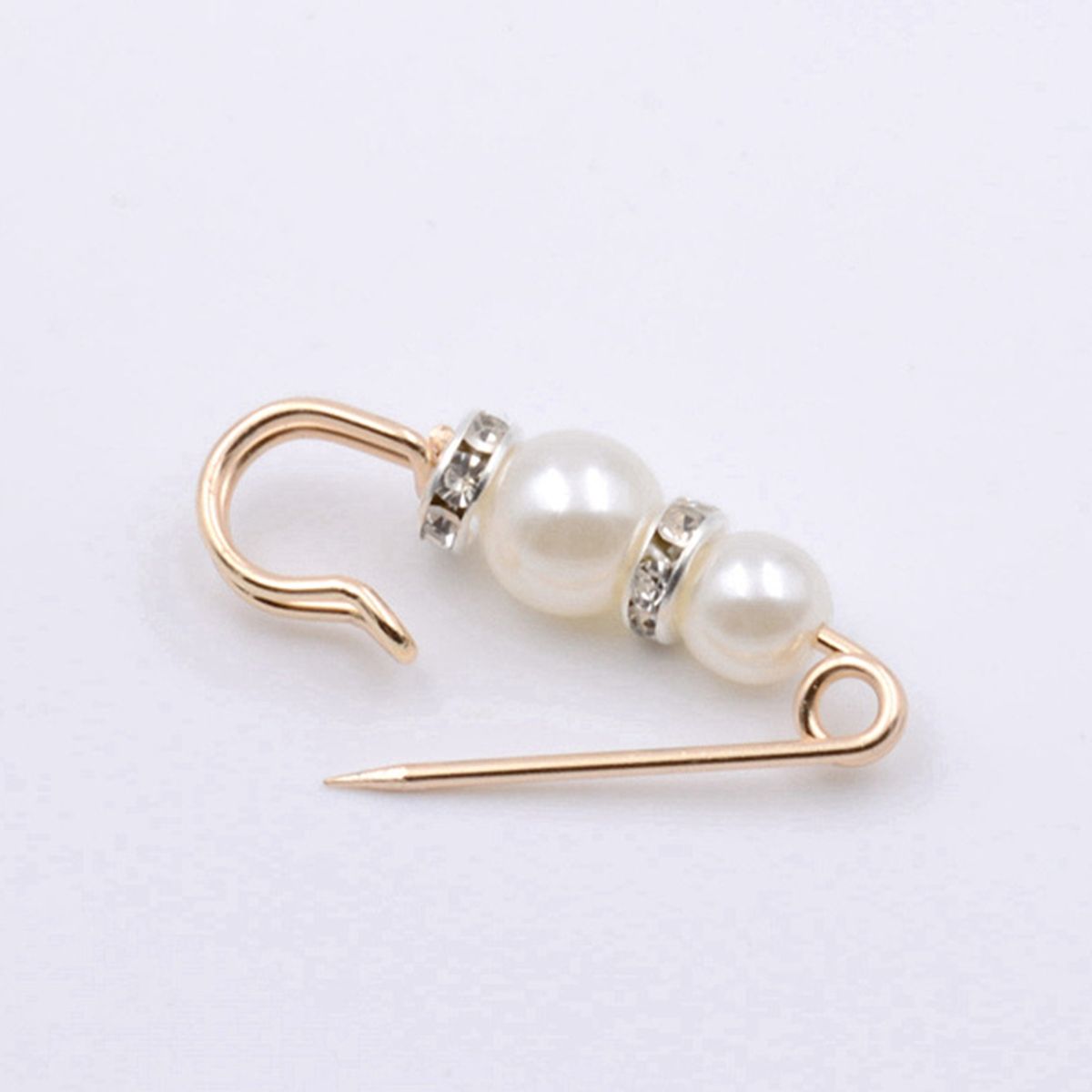 Safety Pin   Elegant Rhinestone Imitation 36