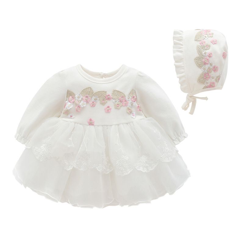 FAITH BABY GIRL CHRISTENING/NAMING CEREMONY GOWN 8 - WHITE
