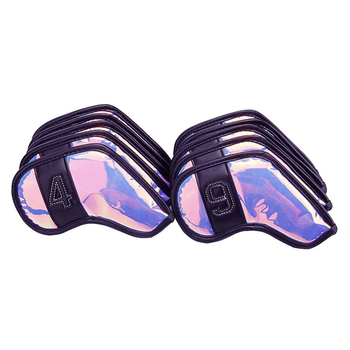 WOSOFE 10Pcs/Pack Golf Club Iron Cover Golf Iron Head