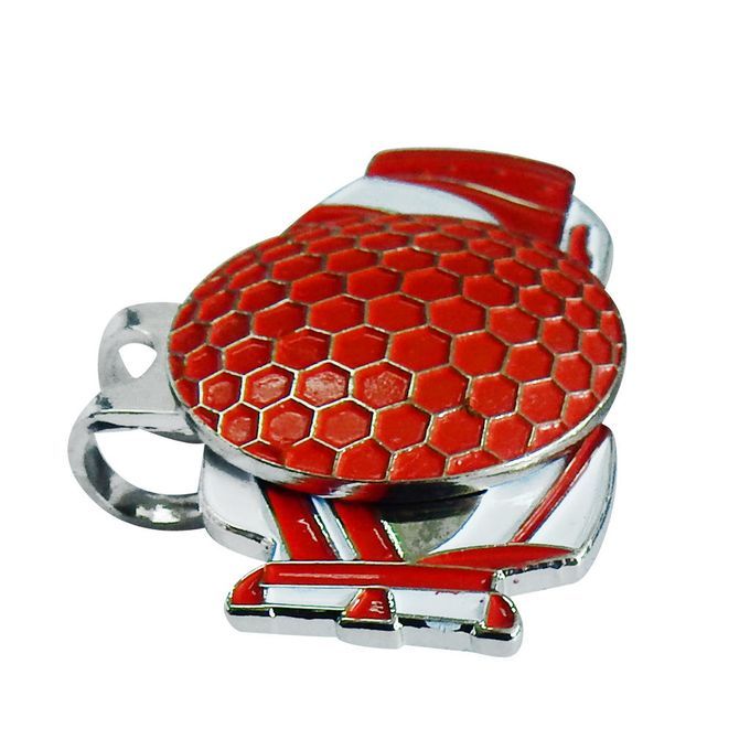 Alloy Golf Magnetic Ball Marker With Hat Clip Golf Accessories Red Red