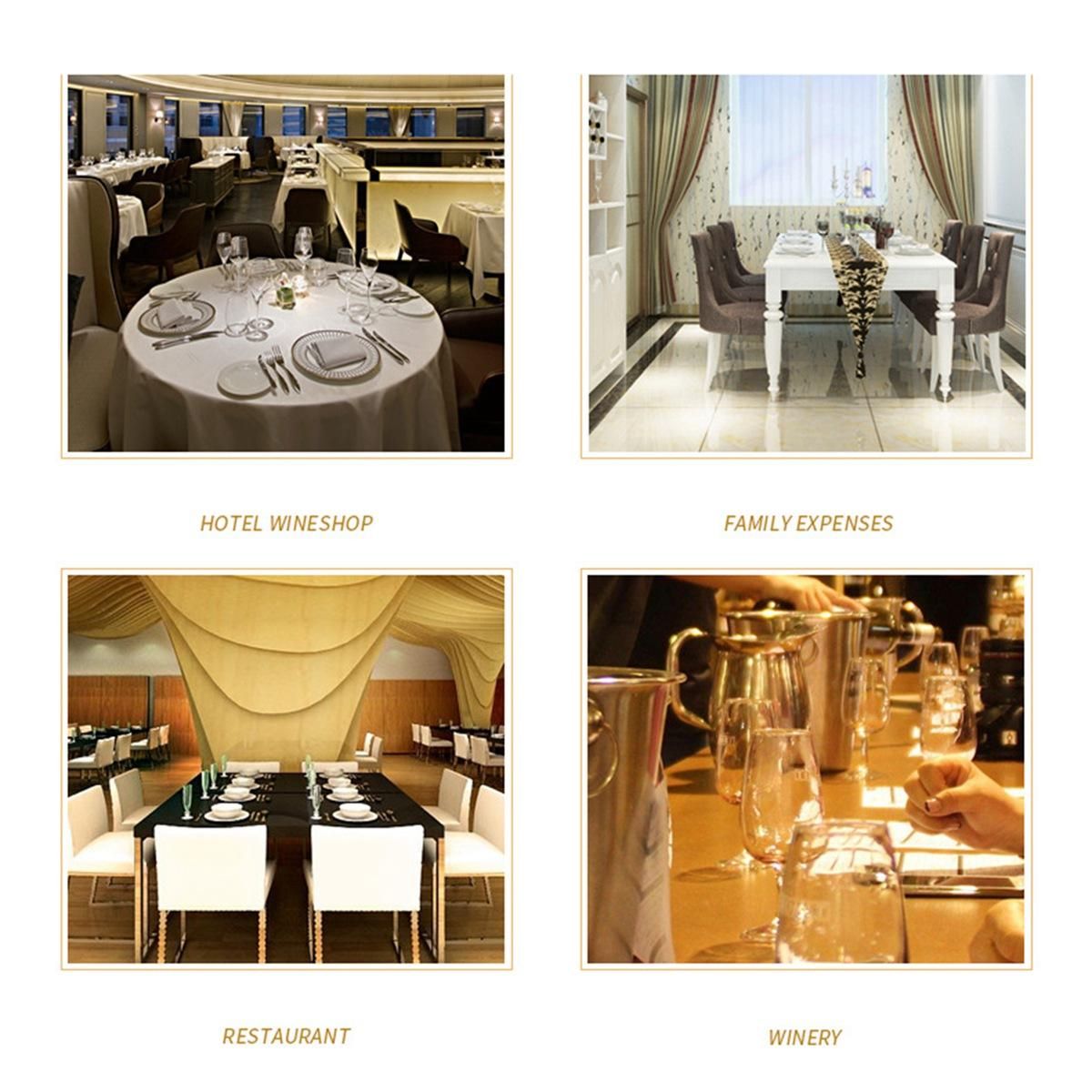 10Pcs 48X48cm Polyester Cloth Napkins for Restaurant Wedding Banquet Dinner Party, Big Red