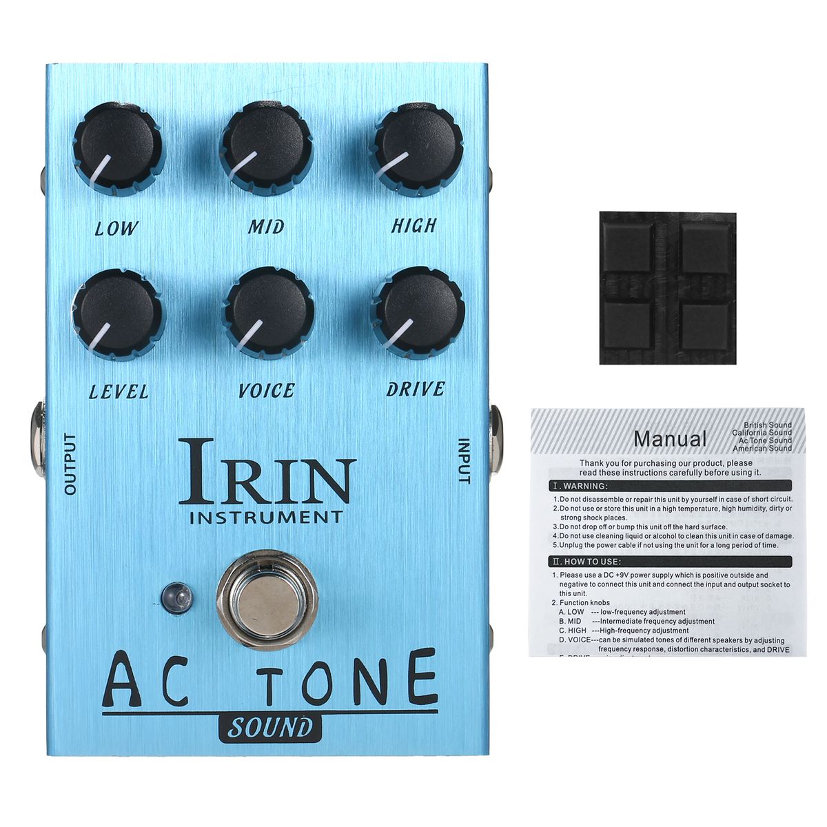 Mini Guitar Effect Pedal VOX AC30 Speaker Simulator