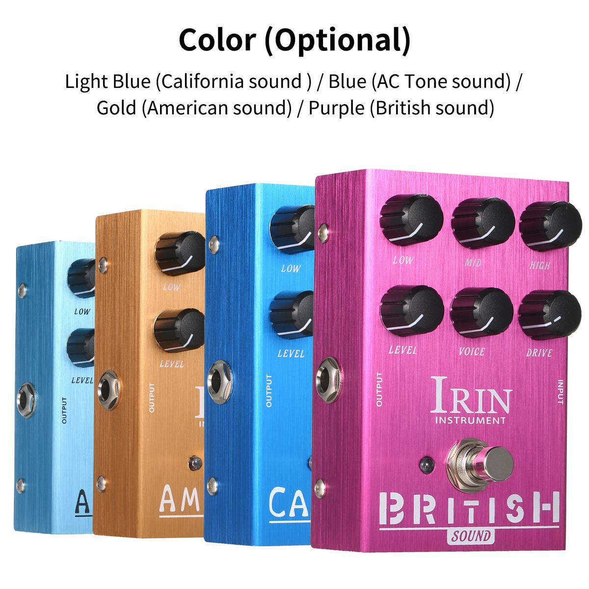 Mini Guitar Effect Pedal VOX AC30 Speaker Simulator