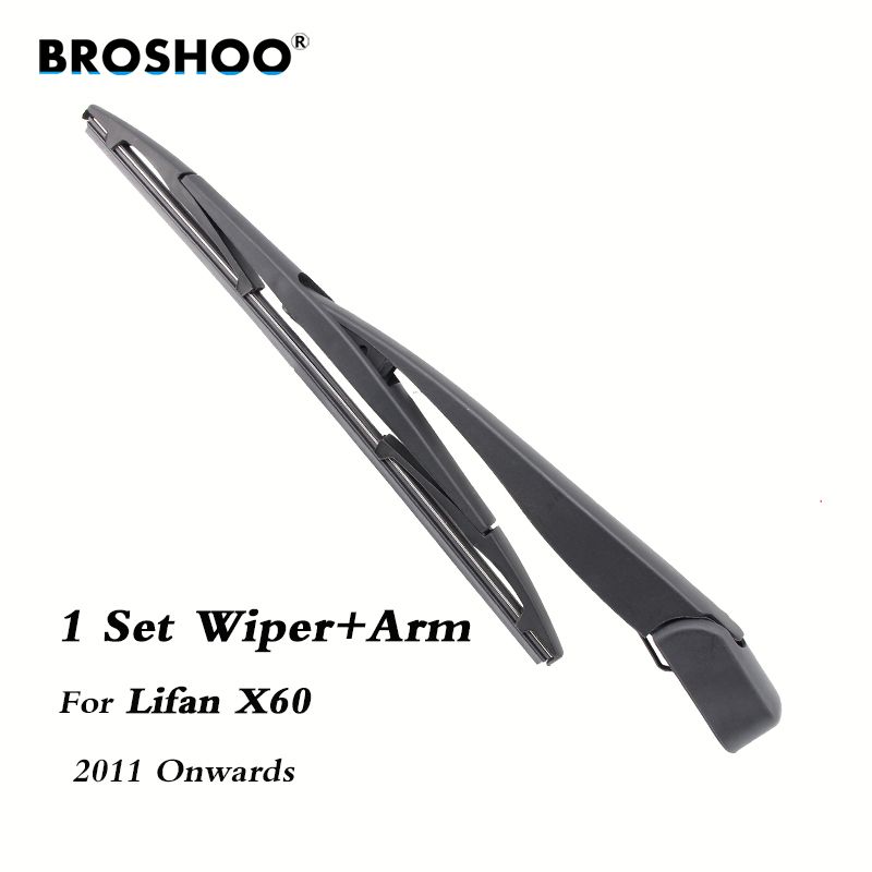 BROSHOO Car Rear Wiper Blades Back Windscreen Wiper Arm For