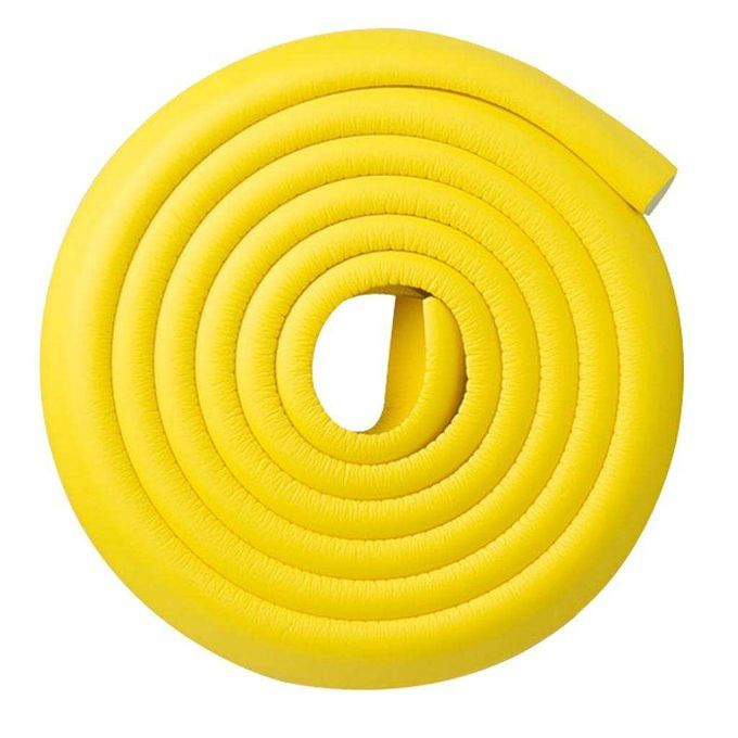 Kids Baby Safety Desk Edge Cover NBR 2m Bumper With 4m Double Yellow