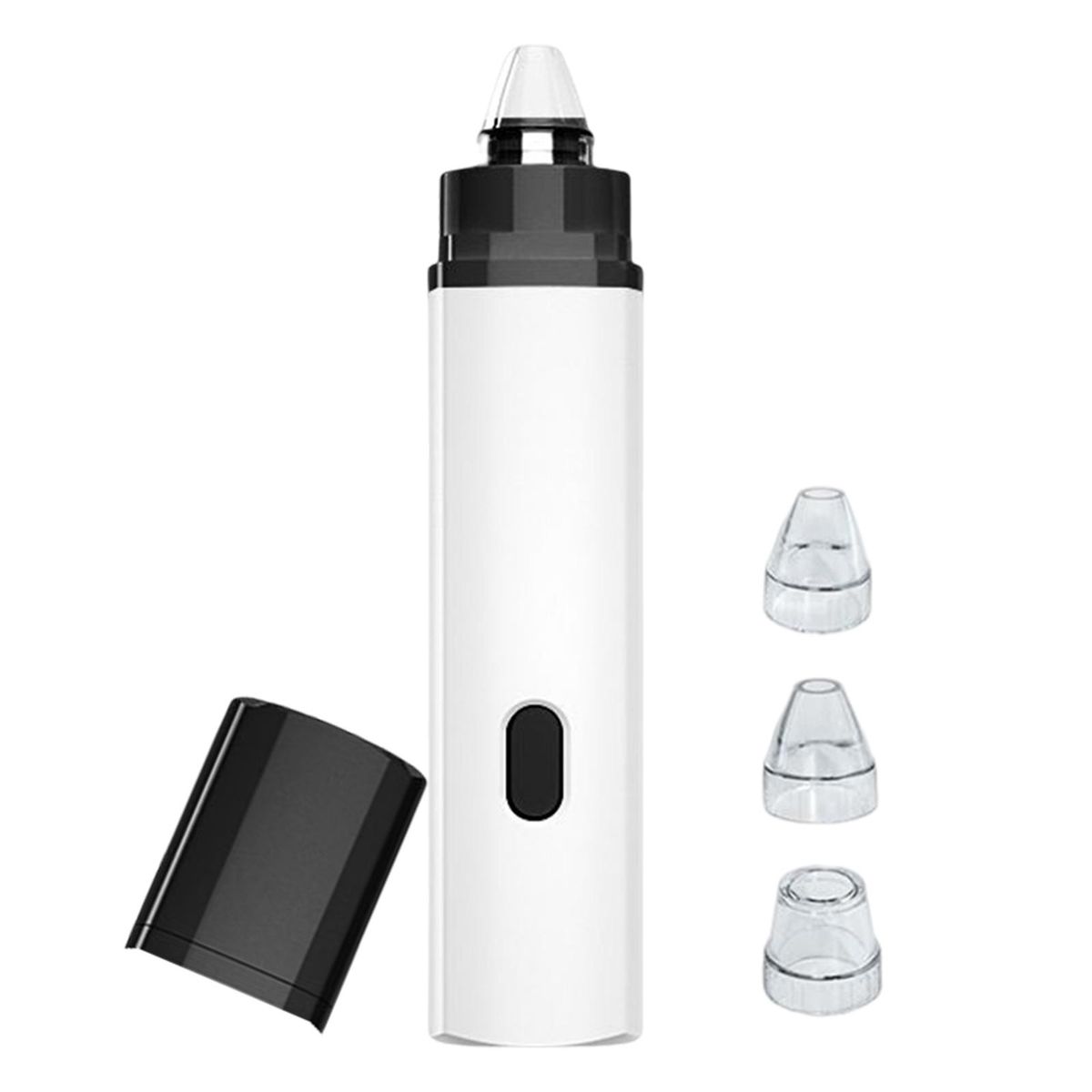 Head Remover Pore Vacuum Electric 3 Suction Probes For  Black