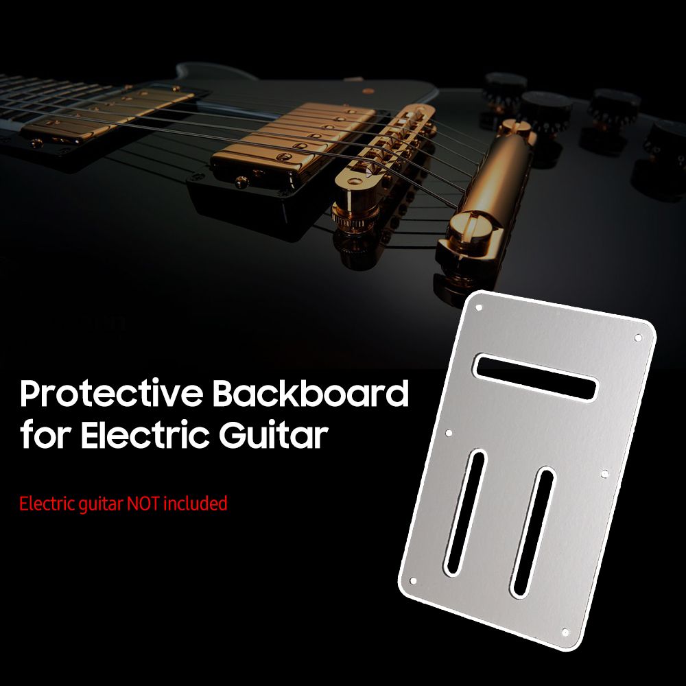 6 Holes 3 Slots Electric Guitar Back Plate Tremolo Spring